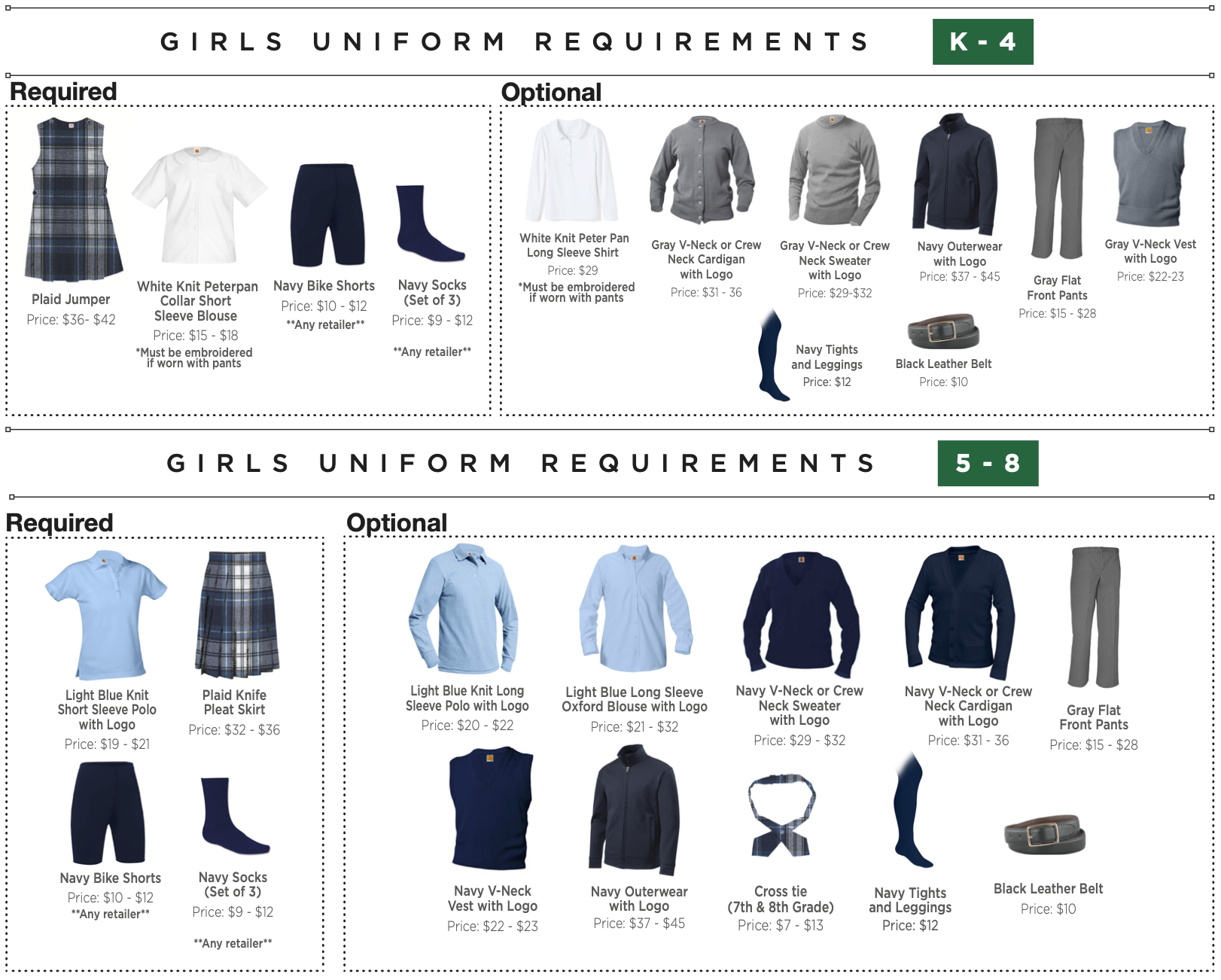 School Uniform Treasure Valley Classical Academy